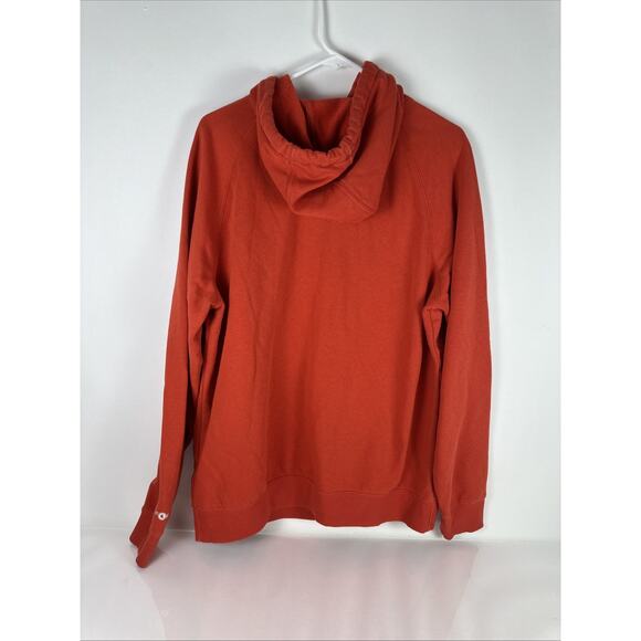 Carhartt Force Pullover Hoodie Red Mens Size Large Relaxed Fit - Picture 2 of 8